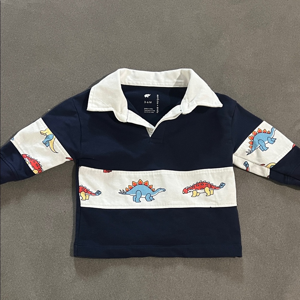 Monica + Andy polo rugby shirt